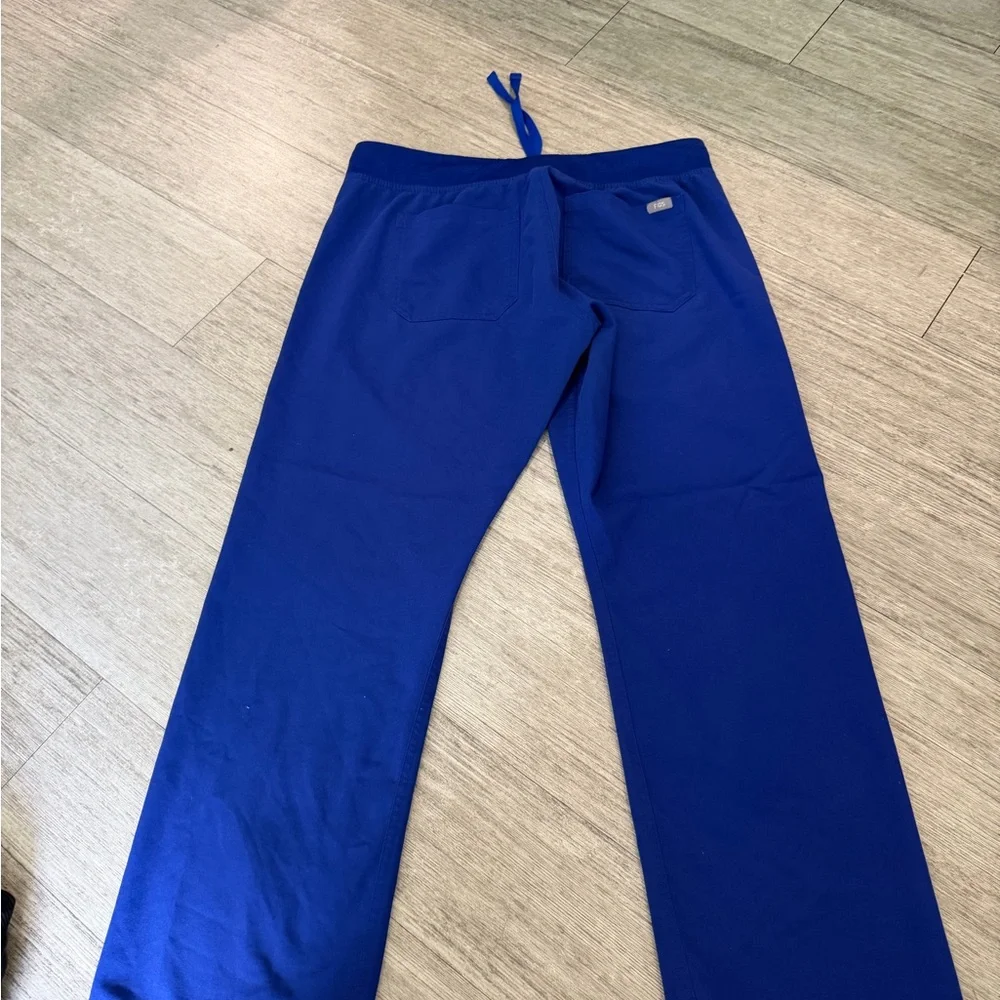 Figs women’s blue Scrub Pants - Picture 2 of 5